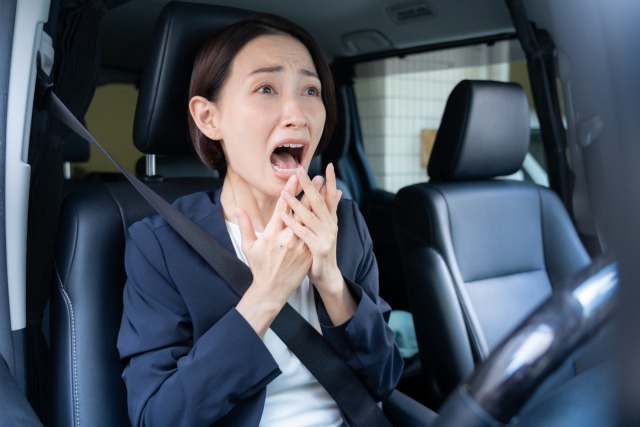 交通事故にあった人のイメージ